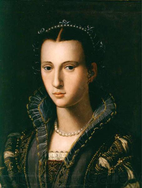 ALLORI Alessandro Portrait of a Florentine Lady